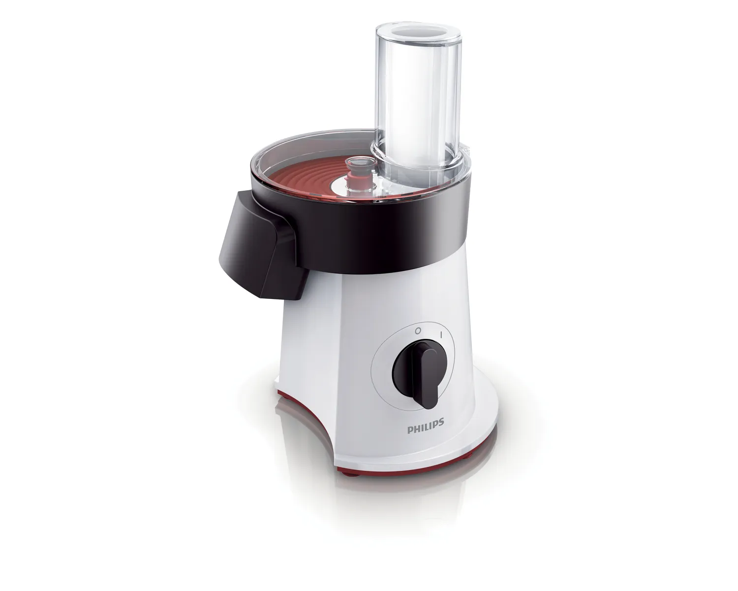 Philips Viva Collection SaladMaker HR1388 Køkkenmaskine Stjernehvid/sort/rød