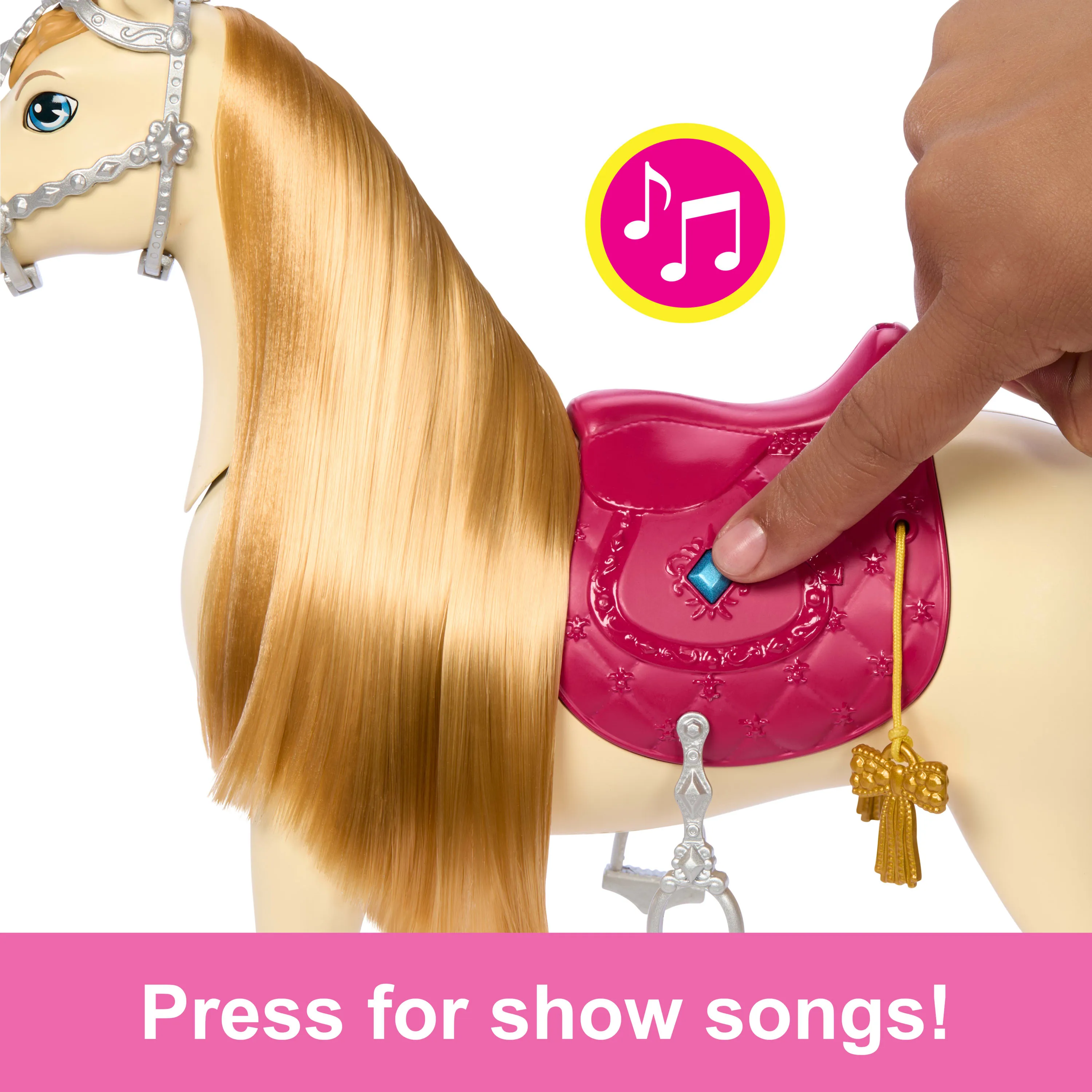 Mattel Barbie Mysteries: The Great Horse Chase - Dance and Show Horse, Play Figure