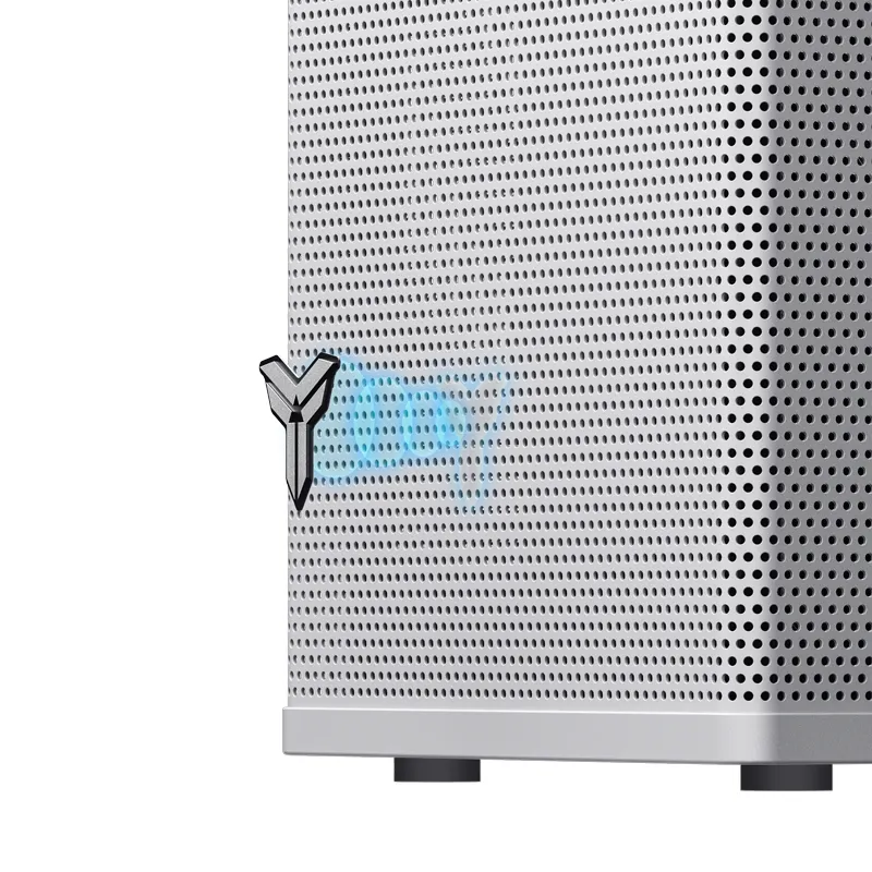 Jonsbo VR3 -mini-ITX -kotelo, valkoinen, PCIe 4.0