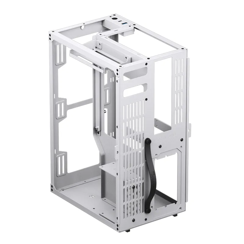 Jonsbo VR3 -mini-ITX -kotelo, valkoinen, PCIe 4.0