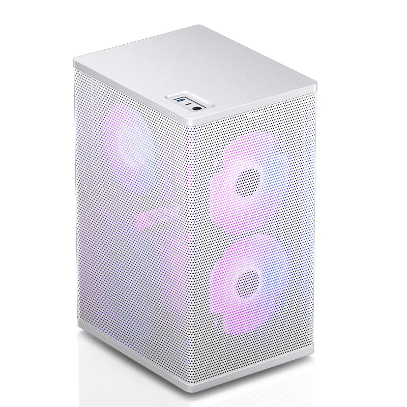 Jonsbo VR3 -mini-ITX -kotelo, valkoinen, PCIe 4.0