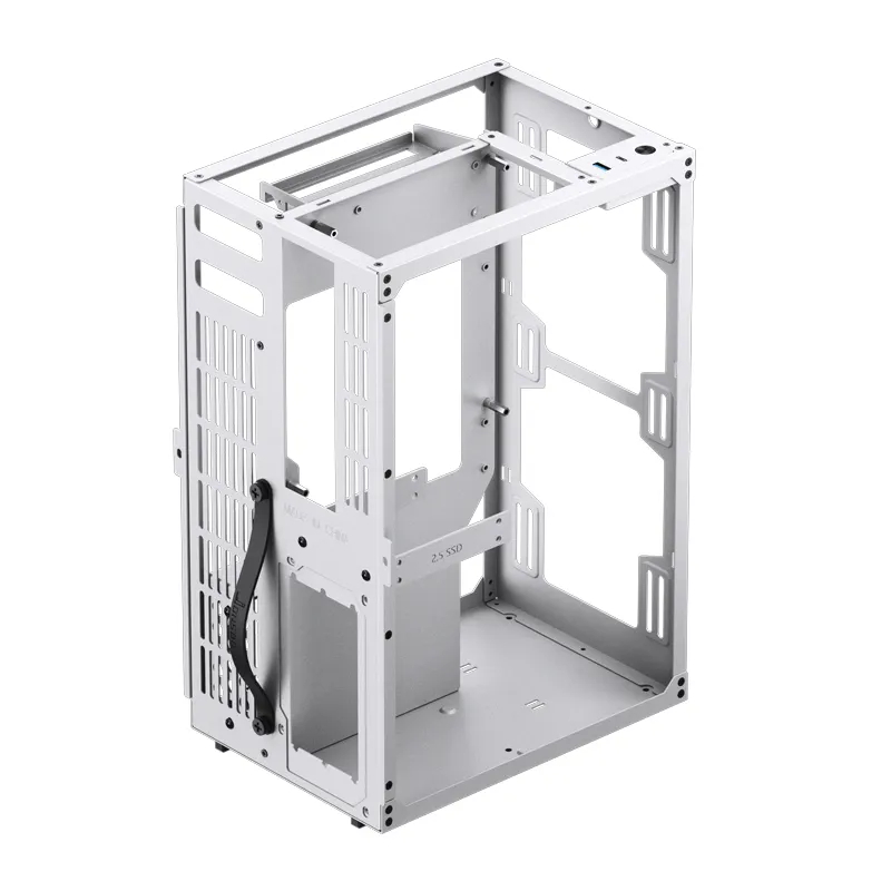 Jonsbo VR3 -mini-ITX -kotelo, valkoinen, PCIe 4.0