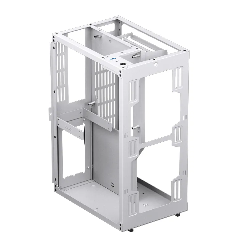 Jonsbo VR3 -mini-ITX -kotelo, valkoinen, PCIe 4.0