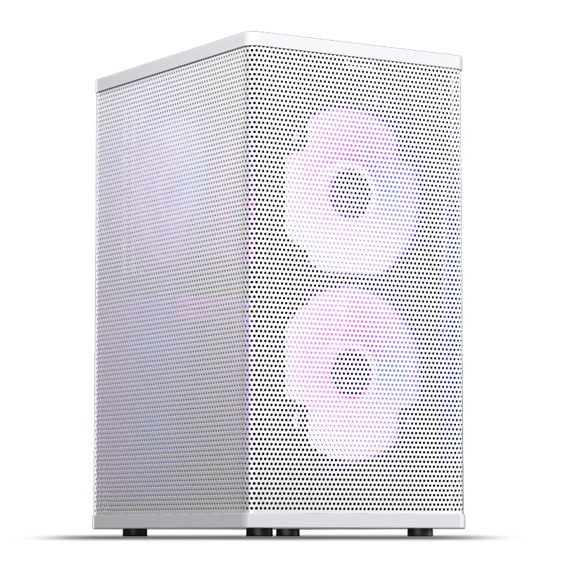 Jonsbo VR3 -mini-ITX -kotelo, valkoinen, PCIe 4.0