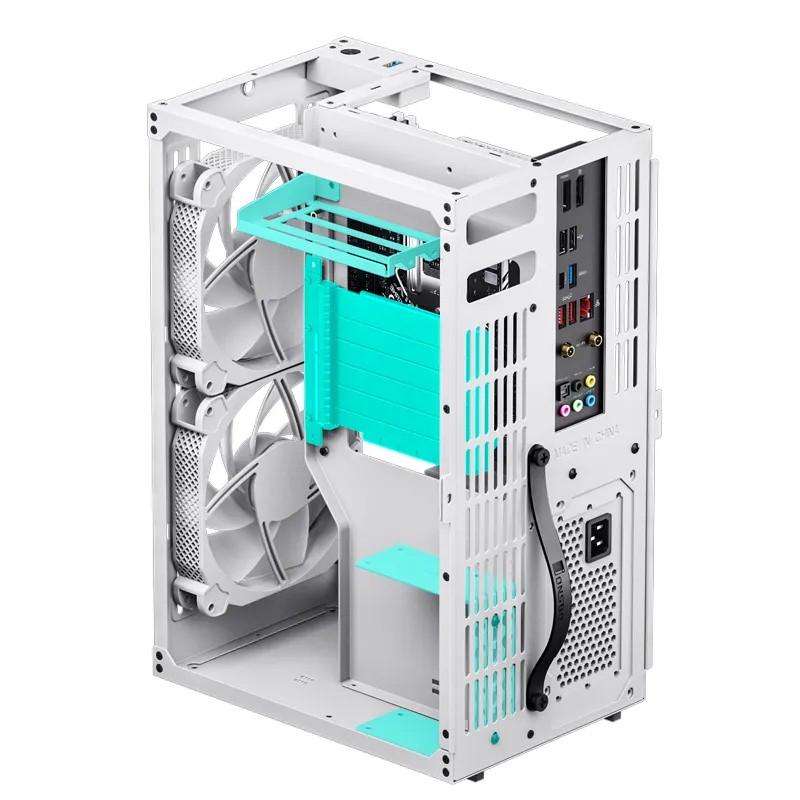 Jonsbo VR3 -mini-ITX -kotelo, valkoinen, PCIe 4.0