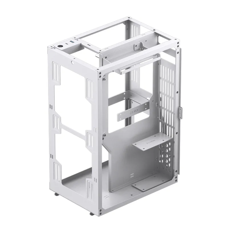 Jonsbo VR3 -mini-ITX -kotelo, valkoinen, PCIe 4.0