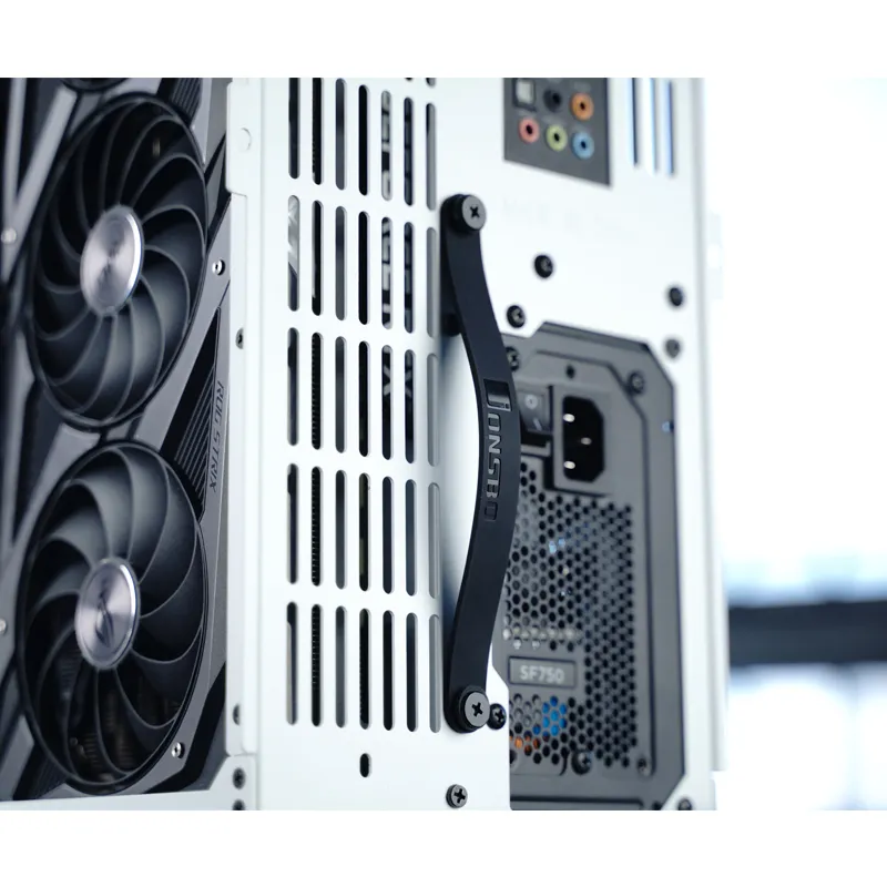 Jonsbo VR3 -mini-ITX -kotelo, valkoinen, PCIe 4.0