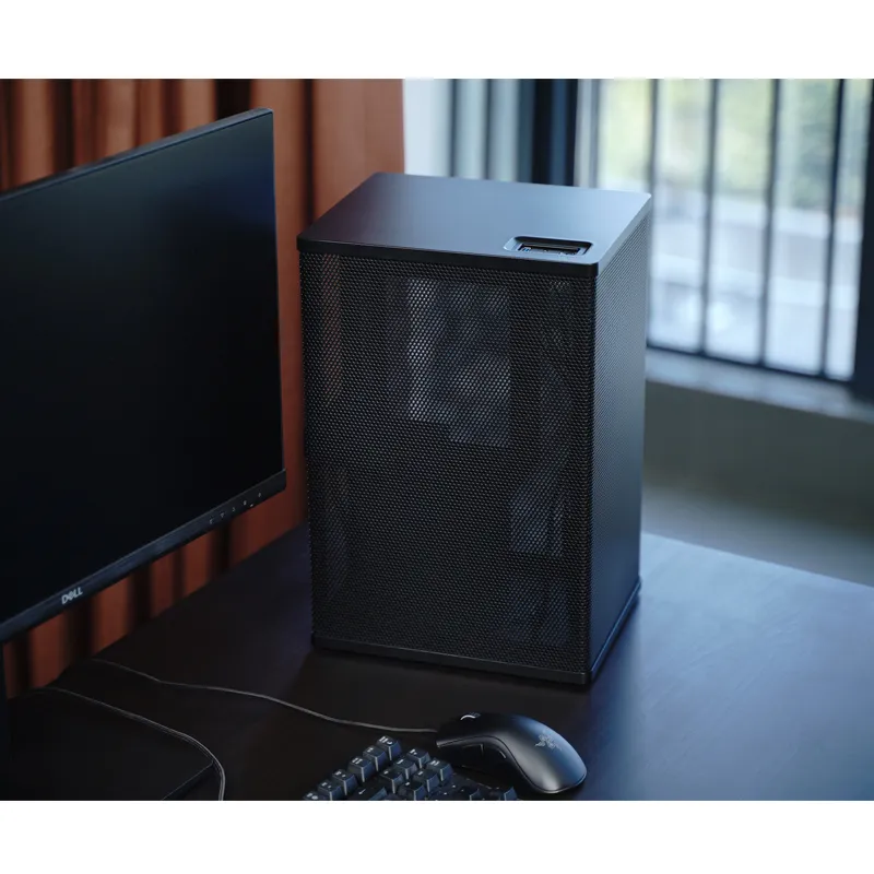 Jonsbo VR3 -mini-ITX -kotelo, valkoinen, PCIe 4.0