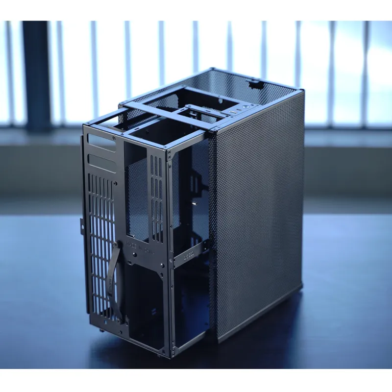 Jonsbo VR3 -mini-ITX -kotelo, valkoinen, PCIe 4.0