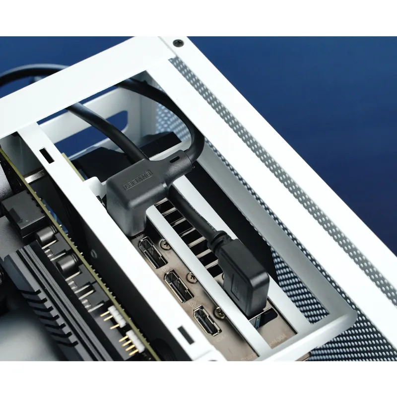 Jonsbo VR3 -mini-ITX -kotelo, valkoinen, PCIe 4.0