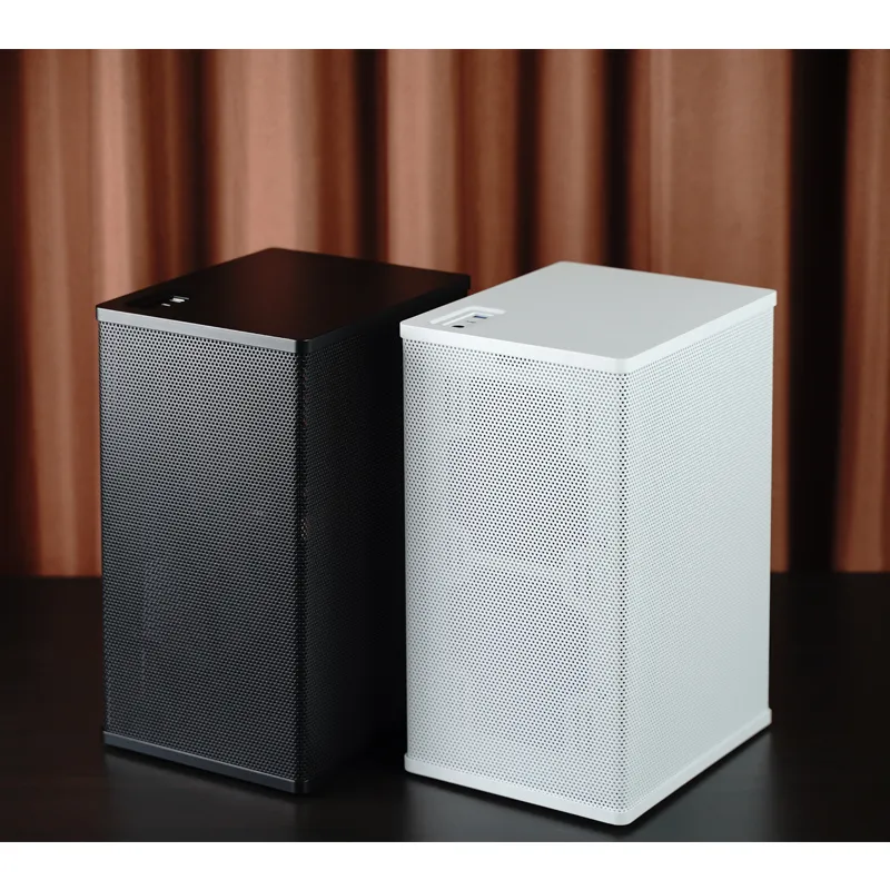 Jonsbo VR3 -mini-ITX -kotelo, valkoinen, PCIe 4.0