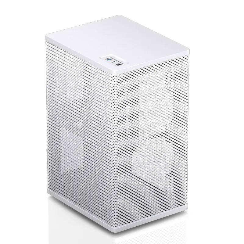 Jonsbo VR3 -mini-ITX -kotelo, valkoinen, PCIe 4.0
