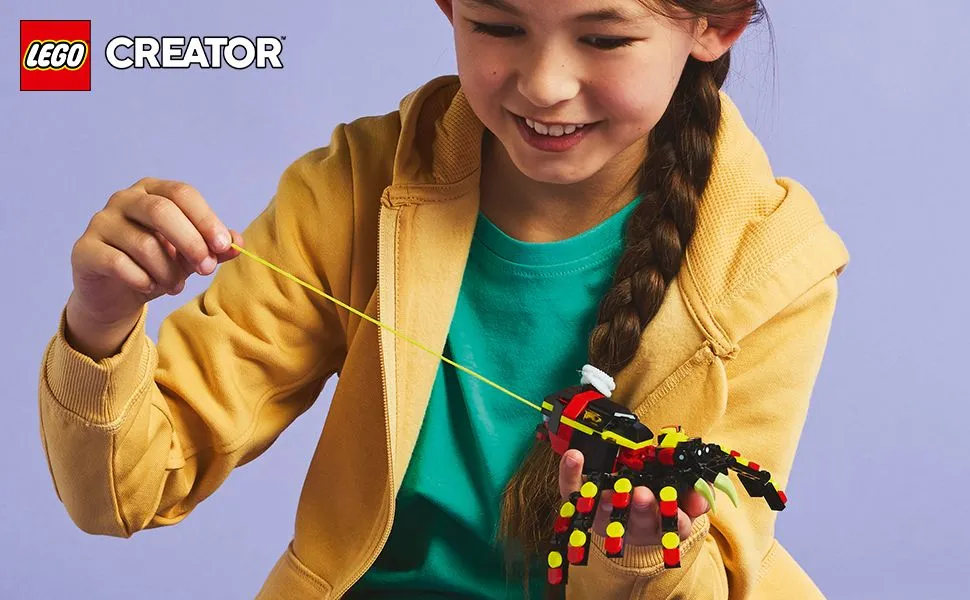 LEGO Creator 3-in-1 Villiel&auml;imet: H&auml;m&auml;h&auml;kki, K&auml;&auml;rme ja Skorpioni 31159