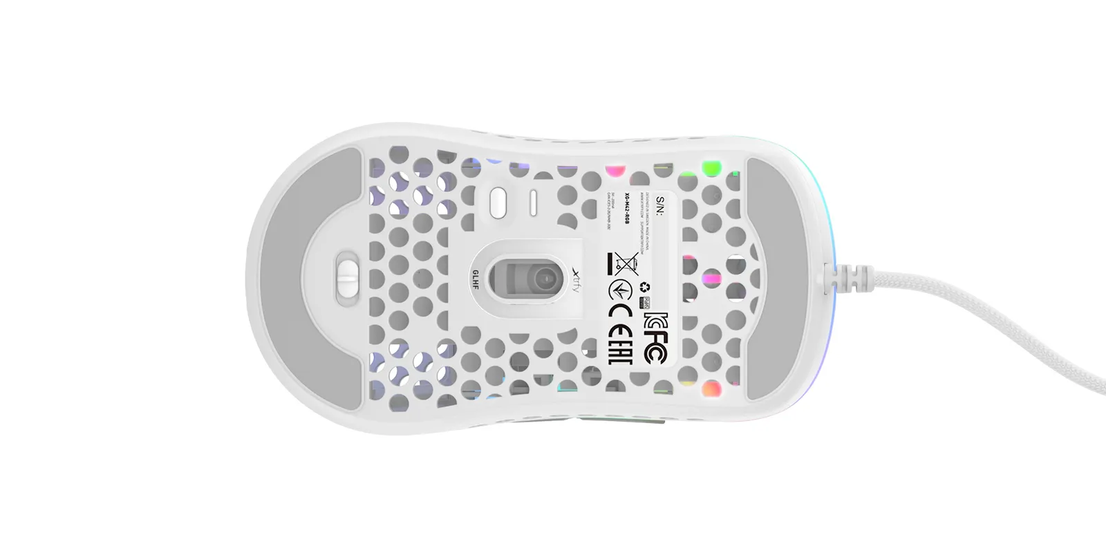 Xtrfy M42 RGB - gaming mouse, White Xtrfy M42 RGB - gaming mouse, White