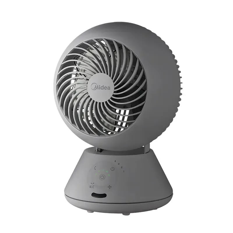 Midea MFT302R0BPK Table and Floor Fan, Grey, 5 Speeds, Timer, Oscillation