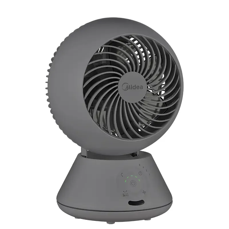 Midea MFT302R0BPK Table and Floor Fan, Grey, 5 Speeds, Timer, Oscillation