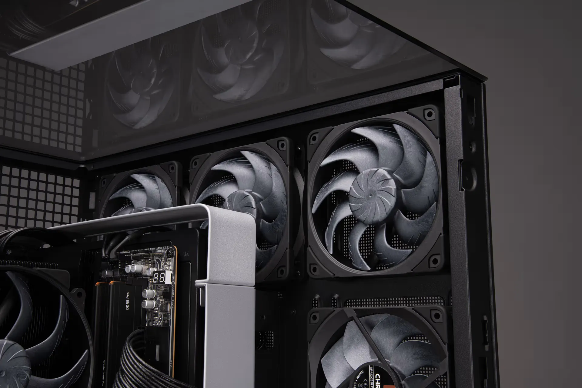 Noctua NF-A12x25 G2 PWM chromax.black Fan, SSO2 bearing, 120mm, Black