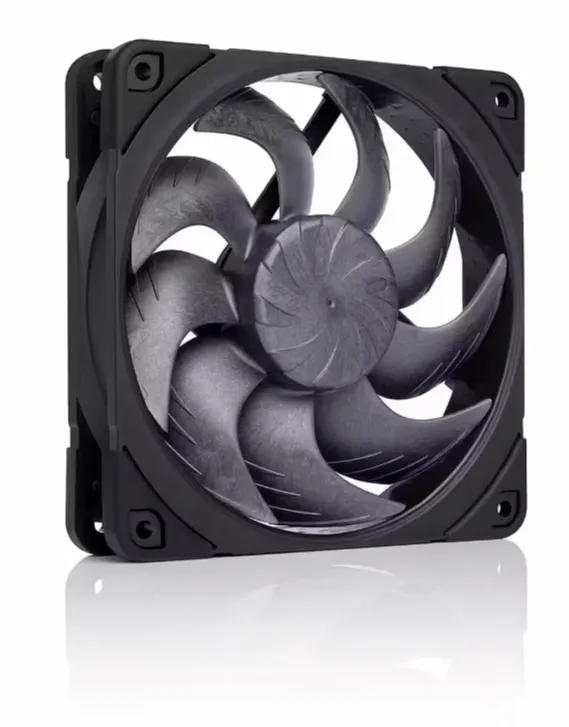 Noctua NF-A12x25 G2 PWM chromax.black Fan, SSO2 bearing, 120mm, Black