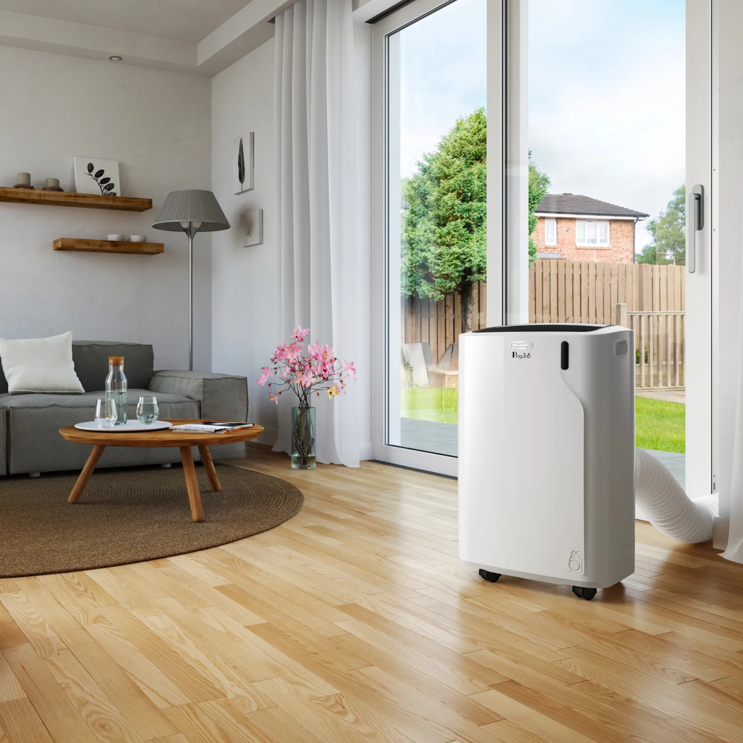 Delonghi  PAC EM93 10500 BTU/h - air conditioner, White