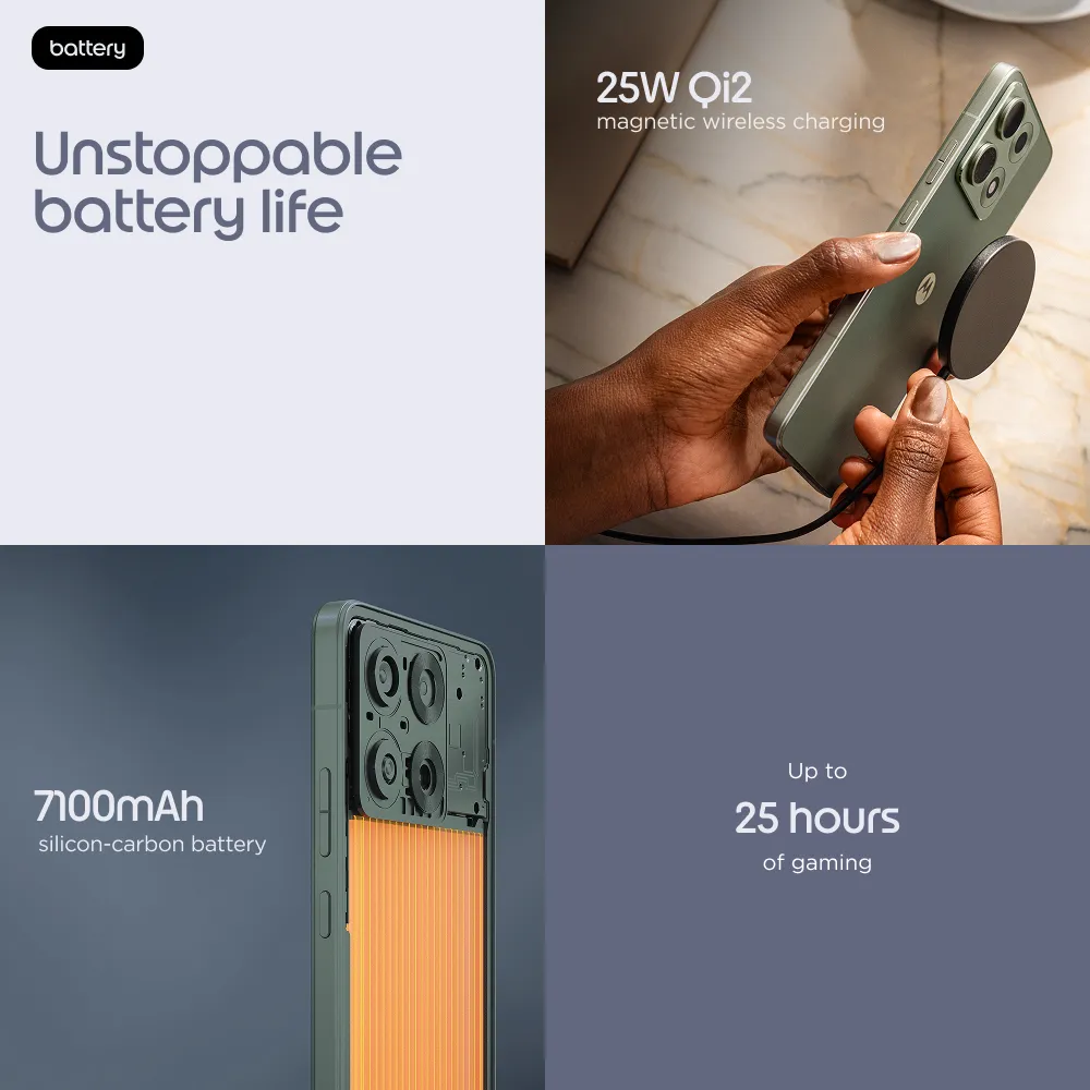 Motorola Edge 70 Max 8/256GB, PANTONE Aqua Gray