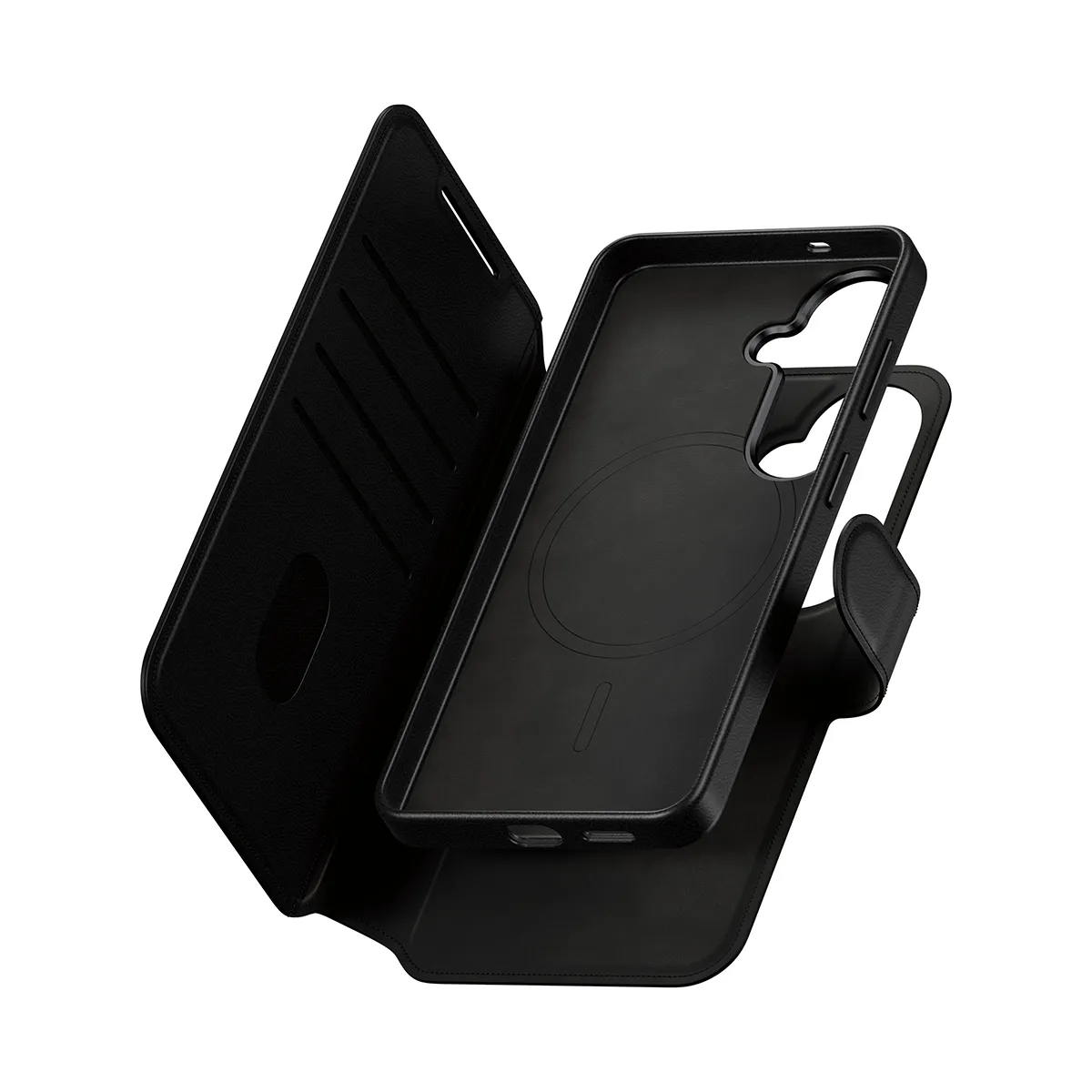 PanzerGlass CARE Tango MagSafe 2-in-1 pl&aring;nboksfodral f&ouml;r Galaxy S26, svart