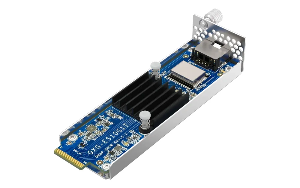 QNAP QXG-ES10G1T E1.S to single 10GBASE-T LAN Module