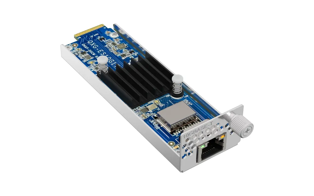 QNAP QXG-ES10G1T E1.S to single 10GBASE-T LAN Module