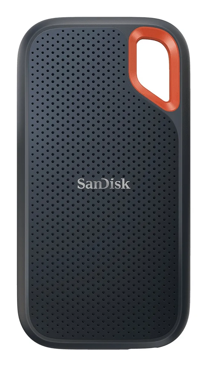 SanDisk Extreme Portable 1TB USB-C - External SSD, Black