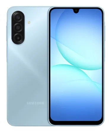 Samsung Galaxy A17 LTE 128Gt Android-puhelin, Light Blue