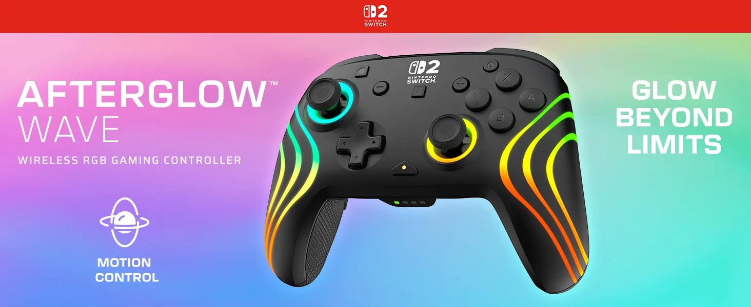 Turtle Beach Afterglow Wave Wireless Controller for Nintendo Switch - Black