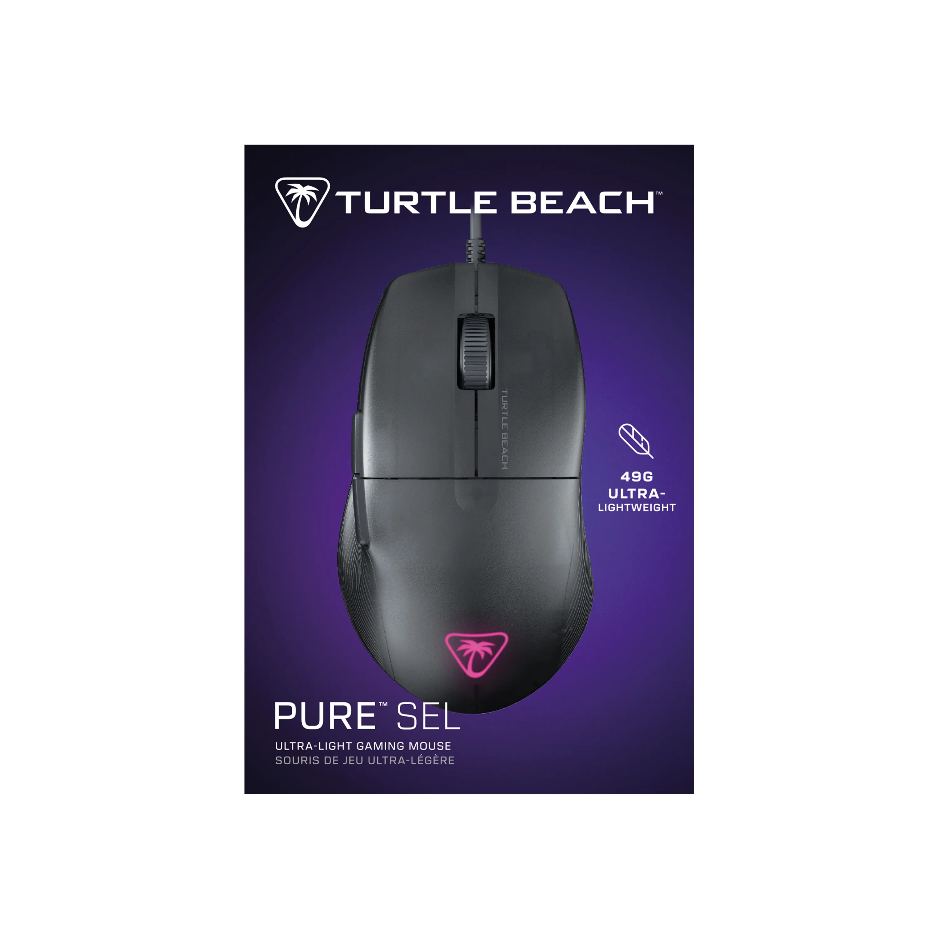 Turtle Beach Pure SEL Wired Gaming Mouse, Black