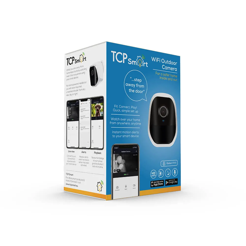 TCP Smart 1080p 16 GB - WIFI Utomhuskamera