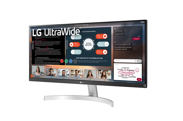 LG 29" 29WN600-W, 2560x1080px, IPS -n&auml;ytt&ouml;