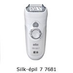 *BRAUN EPILAATTORI SILK-EPIL SE7681WD XPRESSIVE  Body &amp; Face System Wet &amp; Dry - Verkkovirta ja ladattava- K&auml;&auml;ntyv&auml; ajop&auml;&auml;- HairLift-j&auml;rjestelm&auml;- vesipest&auml;v&auml;. 5