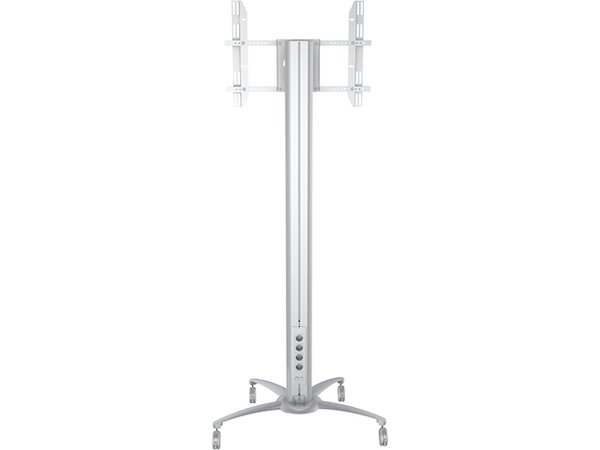 Multibrackets M Public Display Stand 210 Single - Teline tuotteelle LCD-n&auml;ytt&ouml; - alumiini - hopea -n&auml;yt&ouml;n koko: 40"-63" -kiinnitysliit&auml;nt&auml;: up to 800 x 500 mm -