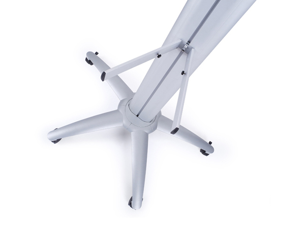 Multibrackets M Public Display Stand 210 Single - Teline tuotteelle LCD-n&auml;ytt&ouml; - alumiini - hopea -n&auml;yt&ouml;n koko: 40"-63" -kiinnitysliit&auml;nt&auml;: up to 800 x 500 mm -