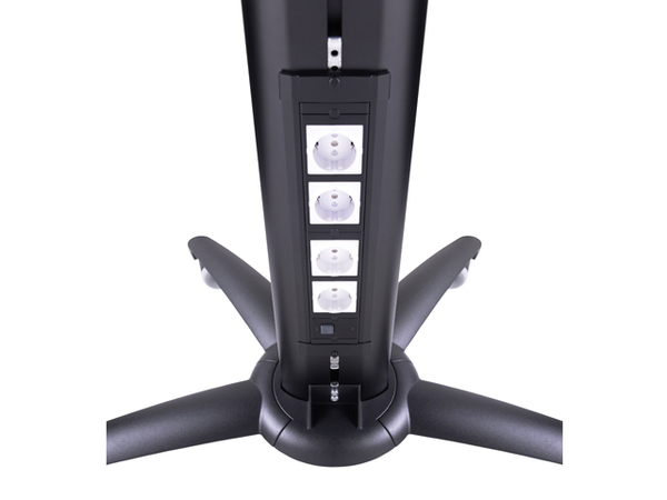 Multibrackets M Public Display Stand 210 Single - Teline tuotteelle LCD-n&auml;ytt&ouml; - alumiini - hopea -n&auml;yt&ouml;n koko: 40"-63" -kiinnitysliit&auml;nt&auml;: up to 800 x 500 mm -