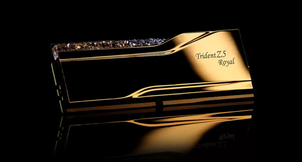 G.Skill Trident Z5 Royal. 32GB (2x16GB) DDR5 6400MHz RGB Gold CL30 - memory