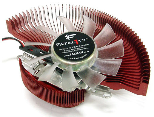 Zalman FS-V7 FATAL1TY VGA Cooler with RED LED
