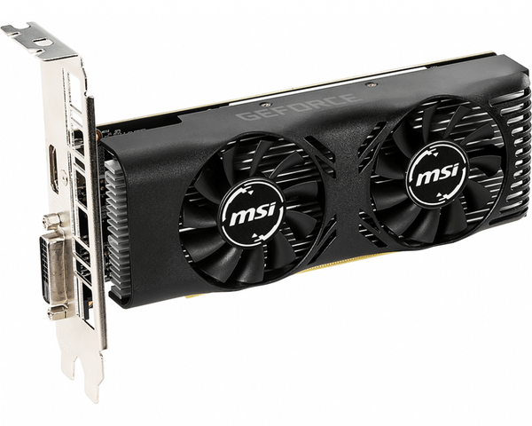 MSI GeForce GTX 1650 4GT LP 4 Gt -n&auml;yt&ouml;nohjain