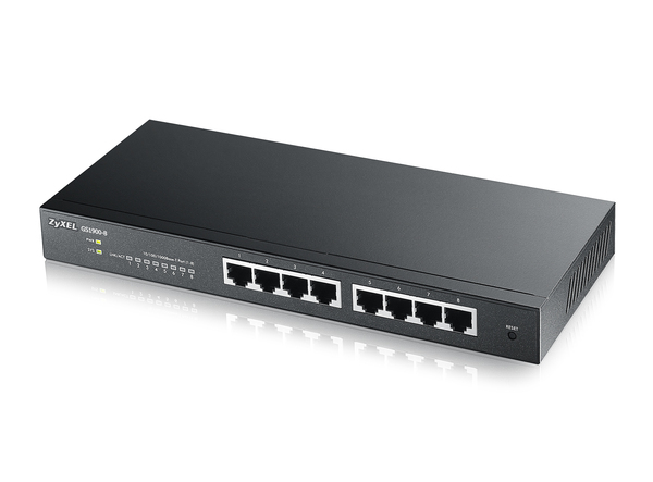 ZYXEL GS1900-8 8-P GB L2 MANAGED SWITCH