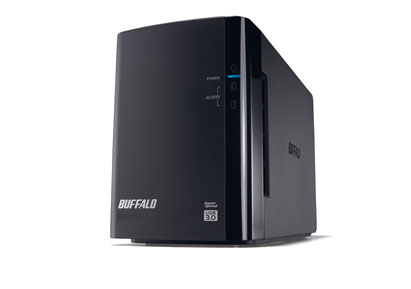 Buffalo DriveStation Duo 2TB- External HDD, Black