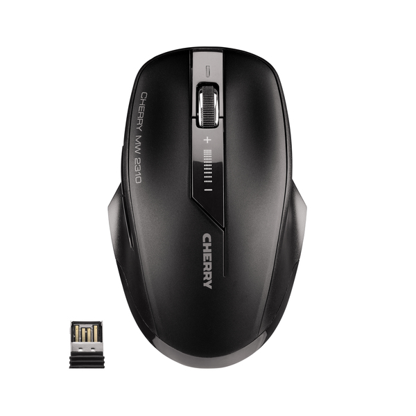 Cherry MW 2310 - tr&aring;dl&ouml;s mus, Svart