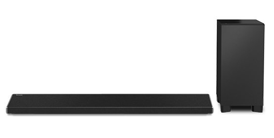 PANASONIC SC-ALL70TEGK MULTIROOM SOUNDBAR 350W Ohut soundbar + Langaton subwoofer.  Wifi, Bluetooth, 2.1-kanavainen tila&auml;&auml;ni ja Clear-mode Dialog. Tasapainoinen