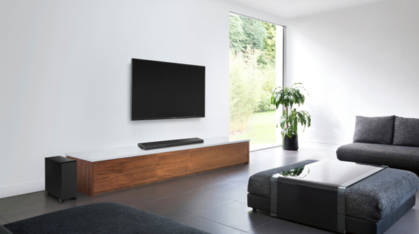 PANASONIC SC-ALL70TEGK MULTIROOM SOUNDBAR 350W Ohut soundbar + Langaton subwoofer.  Wifi, Bluetooth, 2.1-kanavainen tila&auml;&auml;ni ja Clear-mode Dialog. Tasapainoinen