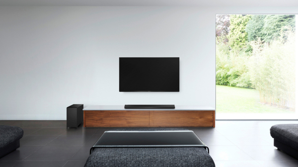 PANASONIC SC-ALL70TEGK MULTIROOM SOUNDBAR 350W Ohut soundbar + Langaton subwoofer.  Wifi, Bluetooth, 2.1-kanavainen tila&auml;&auml;ni ja Clear-mode Dialog. Tasapainoinen
