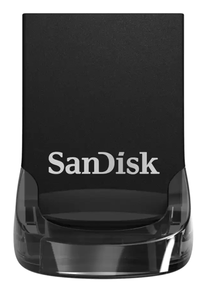 SanDisk Ultra Fit USB 3.2 1 Tt -muistitikku, musta