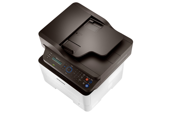 SAMSUNG SL-M2875ND laser Mono Multi Function Printer 3-1 28ppm Net PCL6 250 sheet white