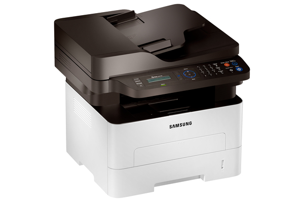 SAMSUNG SL-M2875ND laser Mono Multi Function Printer 3-1 28ppm Net PCL6 250 sheet white
