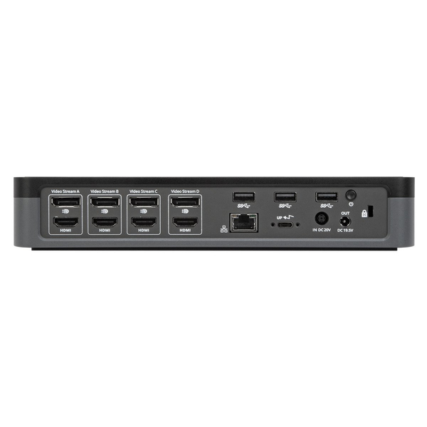 TARGUS USB-C UNIVERSAL QUAD 4K (QV4K) DOCKING STATION WITH 100W POWER DELIVERY